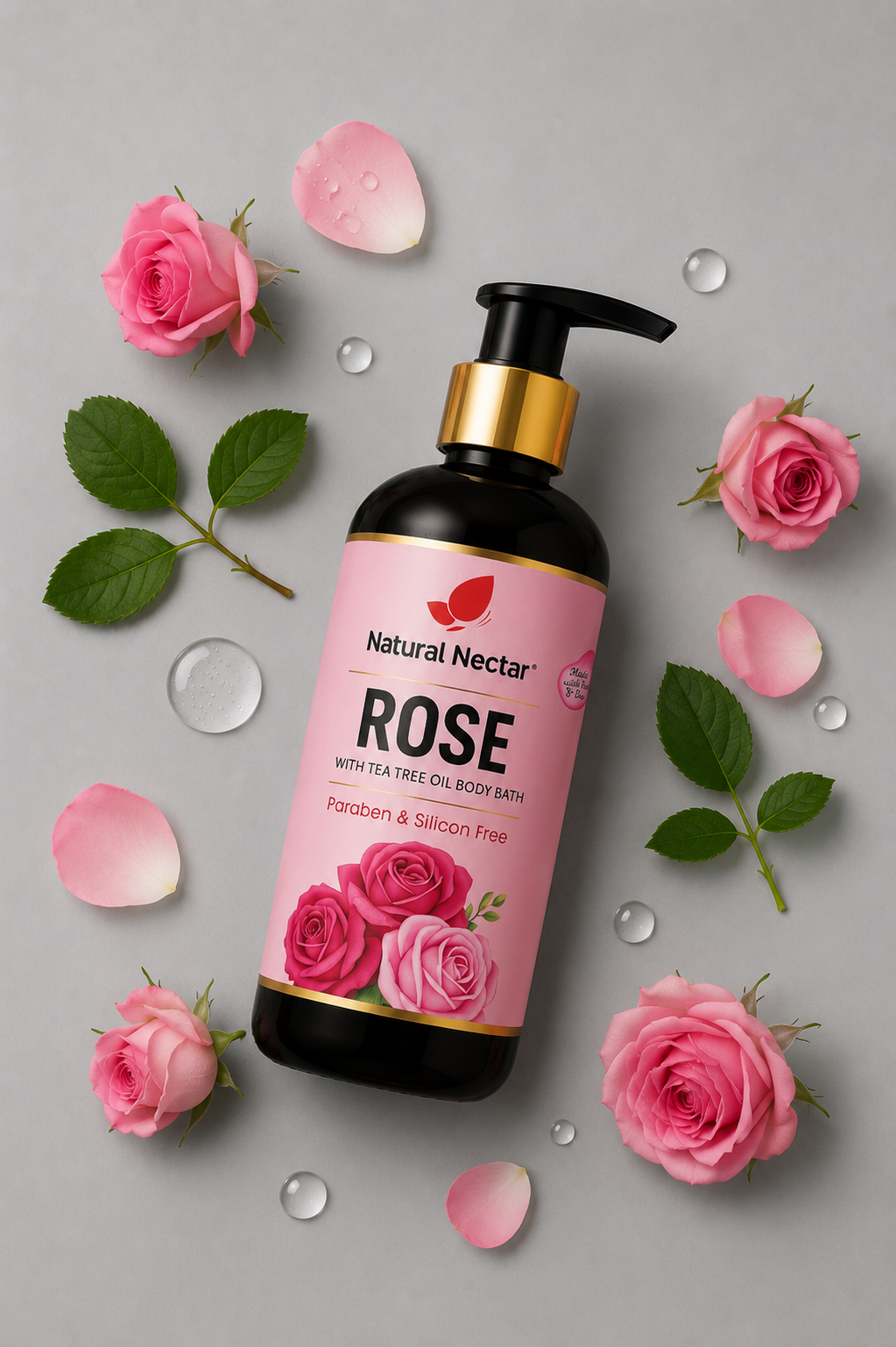 Rose & Tea Tree Body Wash | 300ml