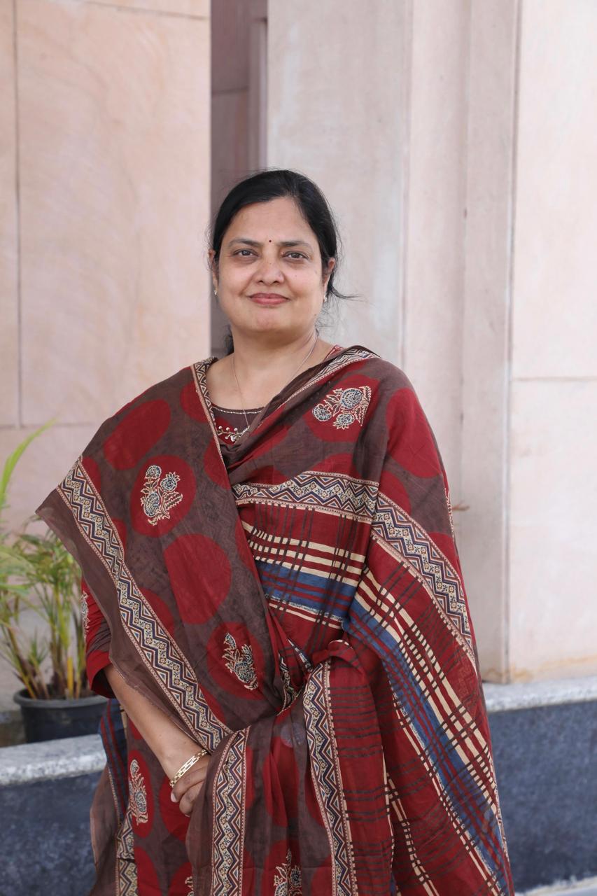 Sangeeta Singhal, co-founder of Natural Nectar, at work in Jaipur