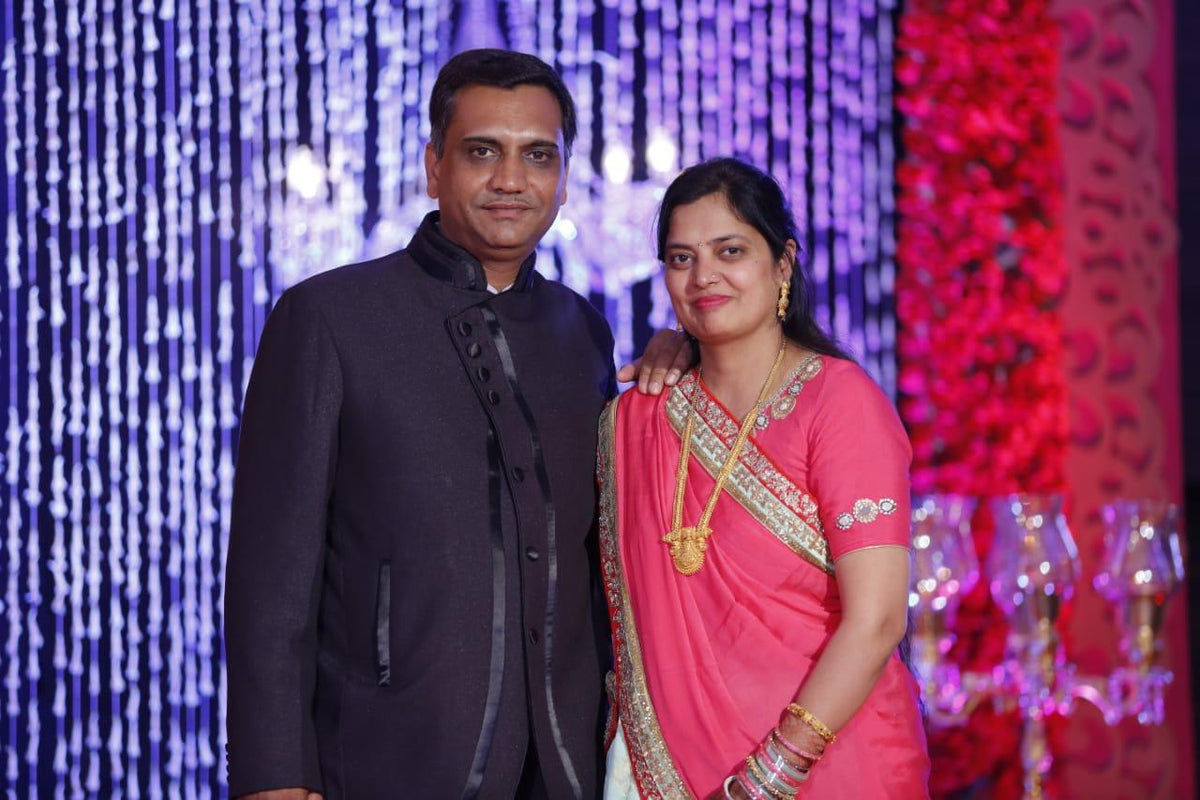 Sangeeta and Piyush Singhal, founders of Natural Nectar, in Jaipur